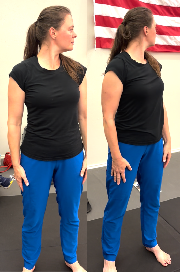 Heather neck range of motion