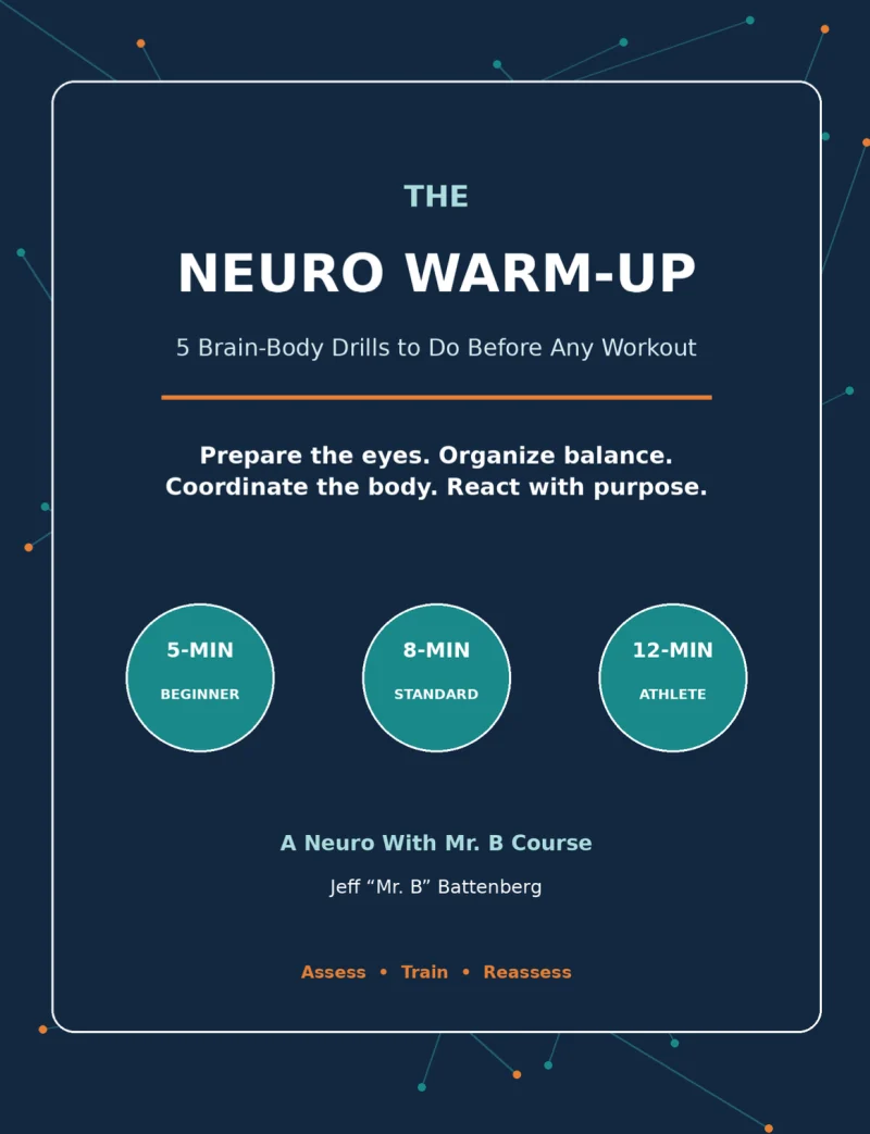 The Neuro Warm-Up — 5 Brain-Body Drills to Do Before Any Workout